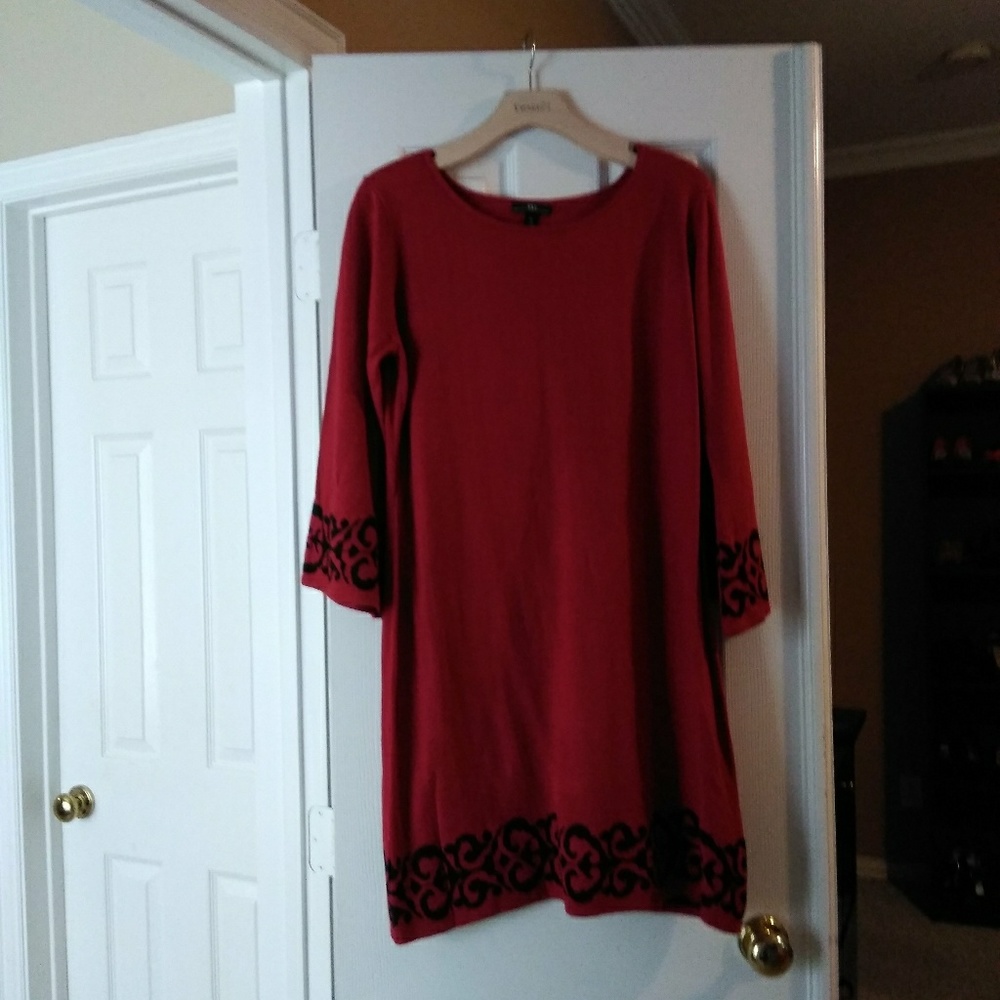 Red dress